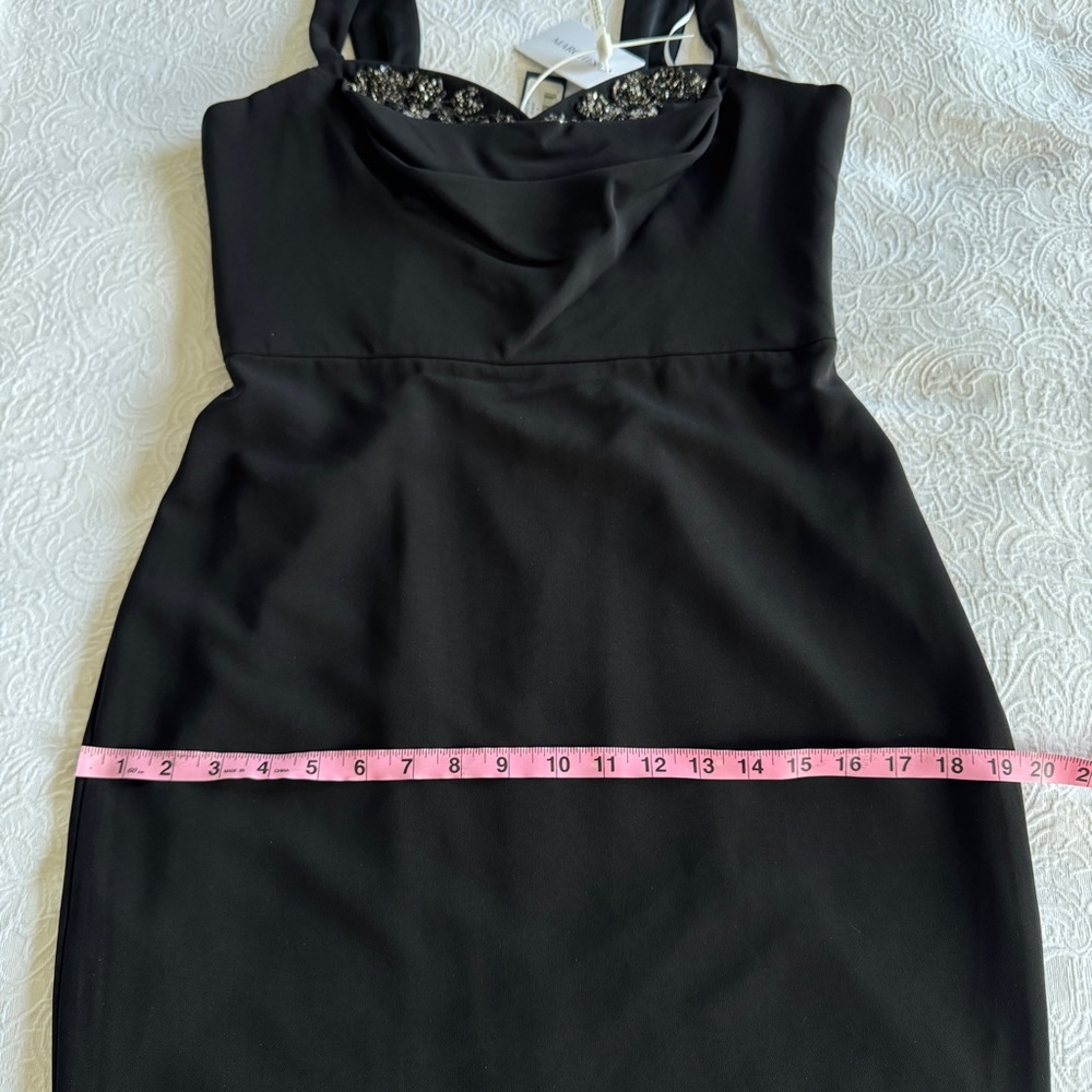 New Marchesa Norte Draped embellished crepe dress - Picture 13 of 13